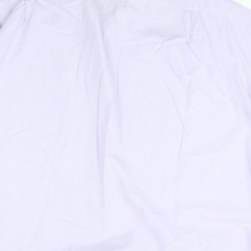 Debenhams Mens Purple    Dress Shirt Size 19