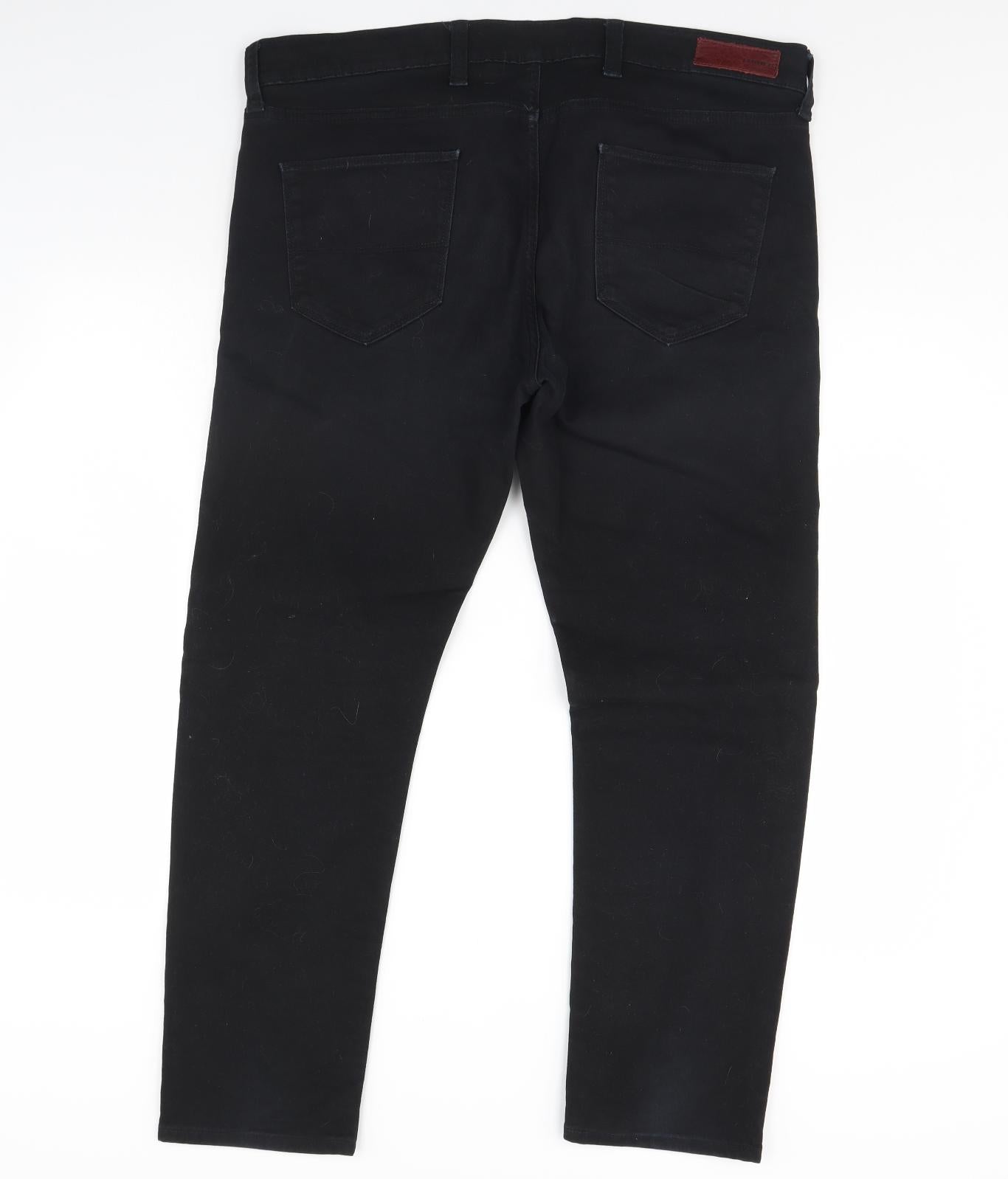 Preworn Mens Black   Skinny Jeans Size 38 in L29 in