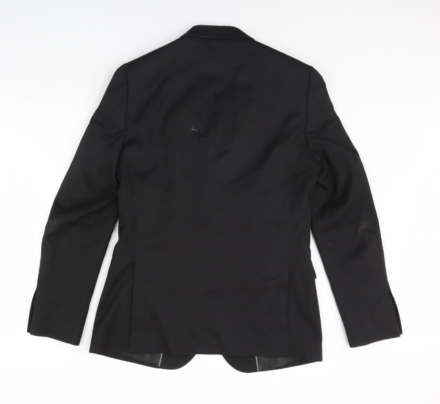 Preworn Mens Black   Jacket Blazer Size 38