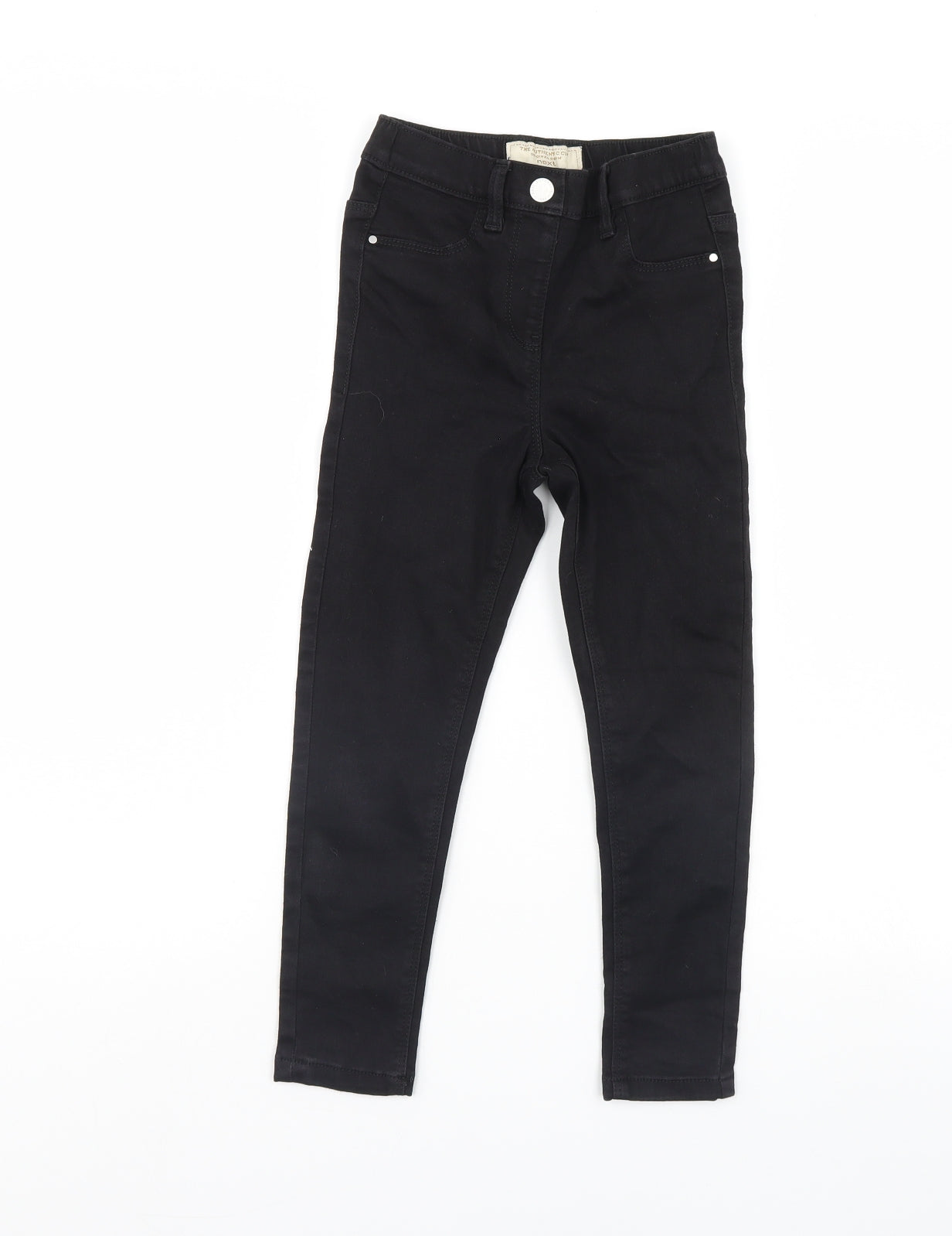 NEXT Girls Black   Skinny Jeans Size 7 Years
