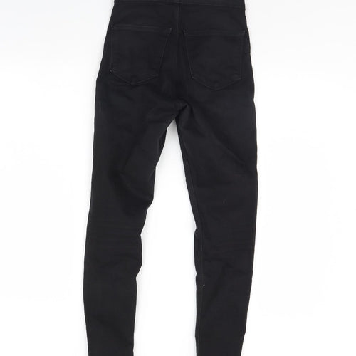 Topshop Womens Black   Skinny Jeans Size 26 in L30 in