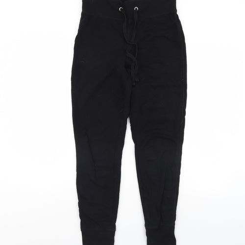 H&M Womens Black   Jogger Trousers Size S L29 in