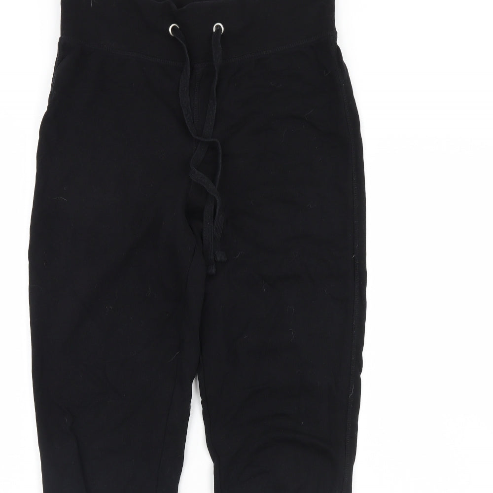 H&M Womens Black   Jogger Trousers Size S L29 in