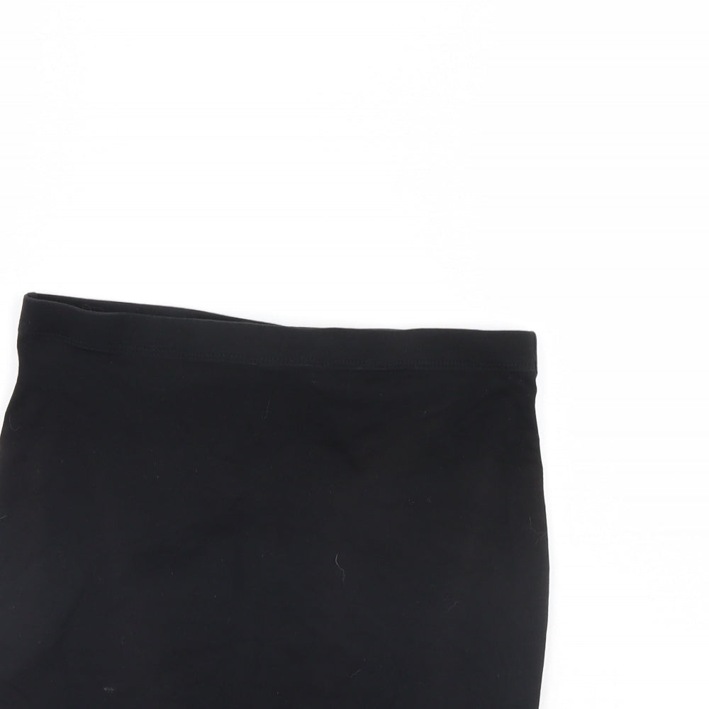 H&M Womens Black   Mini Skirt Size S