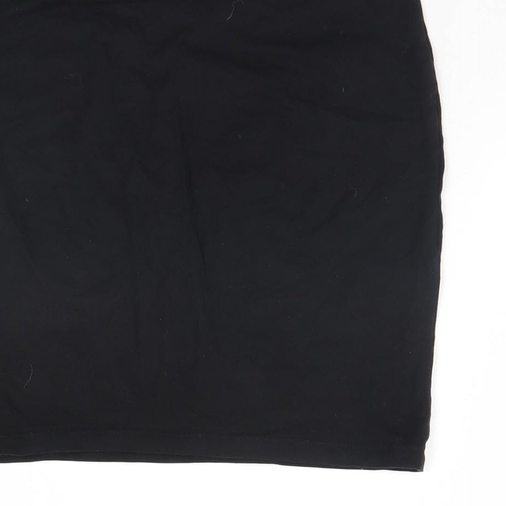 H&M Womens Black   Mini Skirt Size S