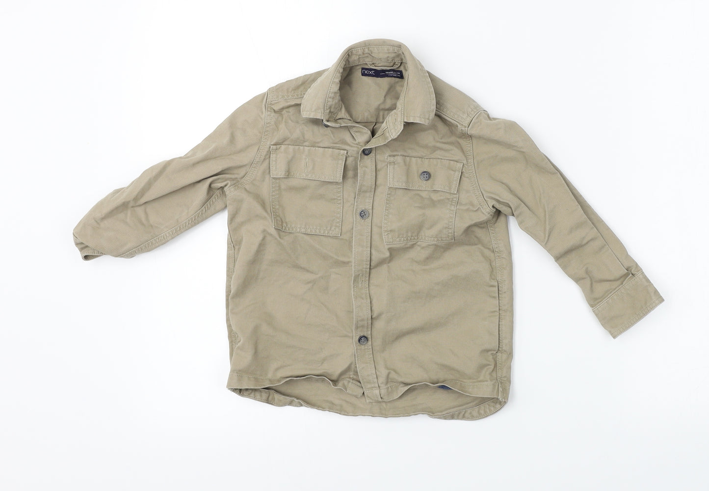 NEXT  Boys Brown   Basic Button-Up Size 3 Years