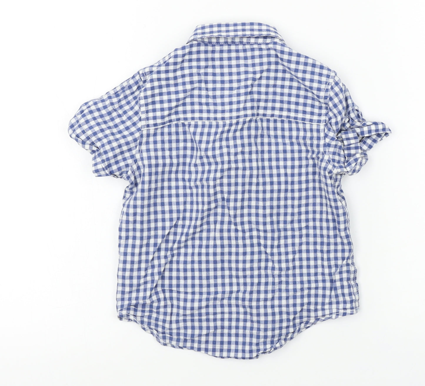 Urban boys  Boys Blue Check  Basic Button-Up Size 4 Years