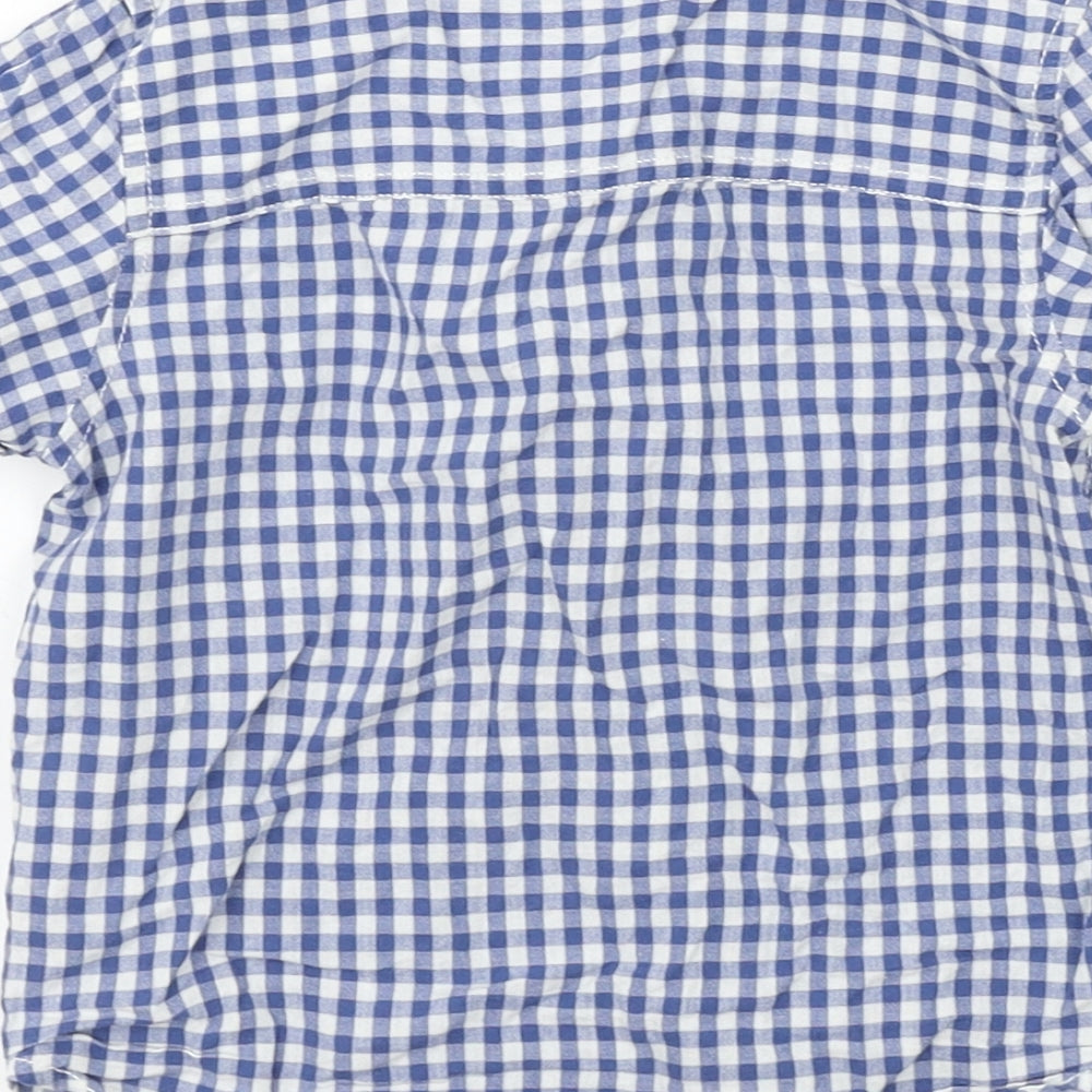 Urban boys  Boys Blue Check  Basic Button-Up Size 4 Years