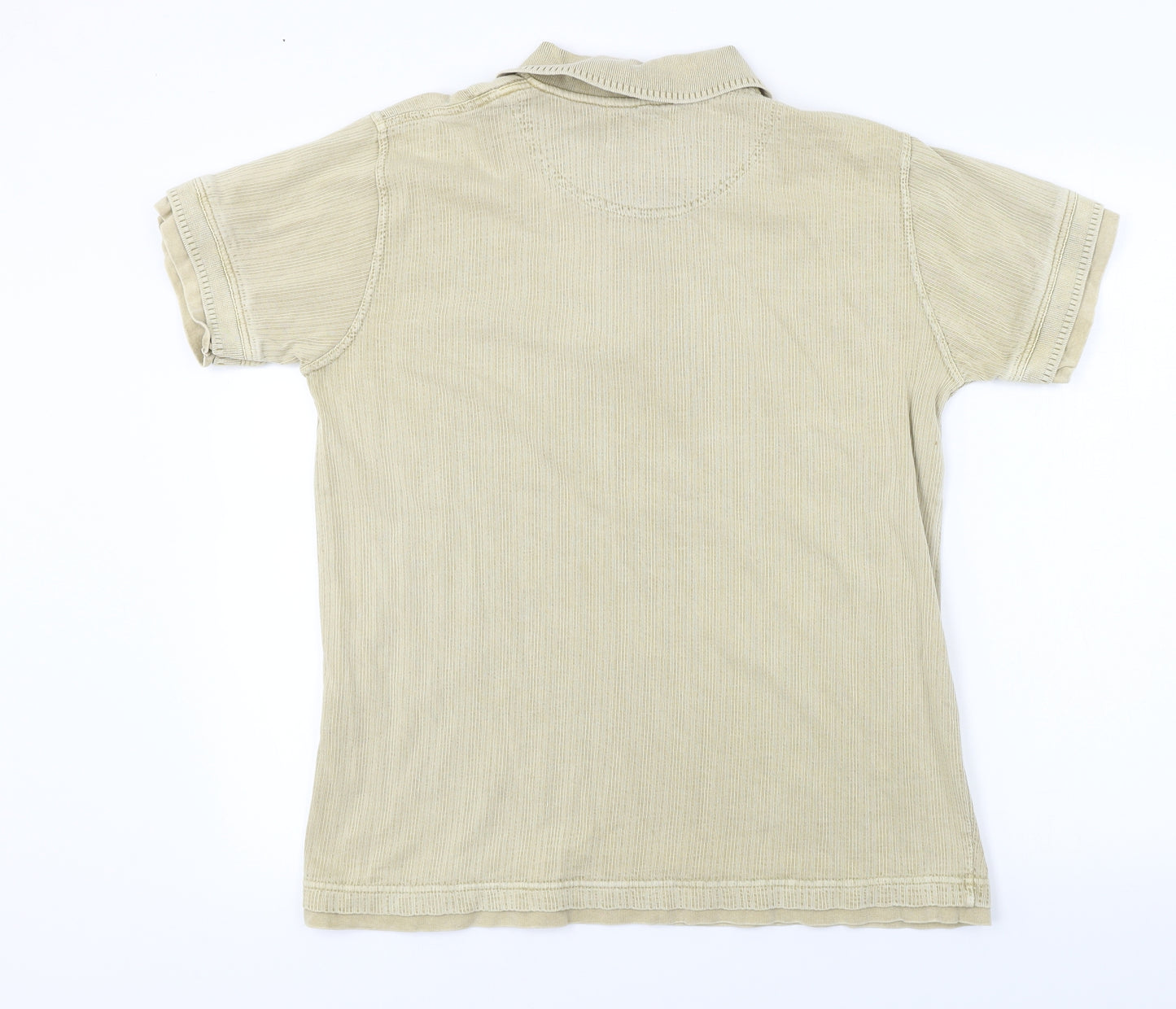 Raw Edge  Mens Beige    Polo Size L