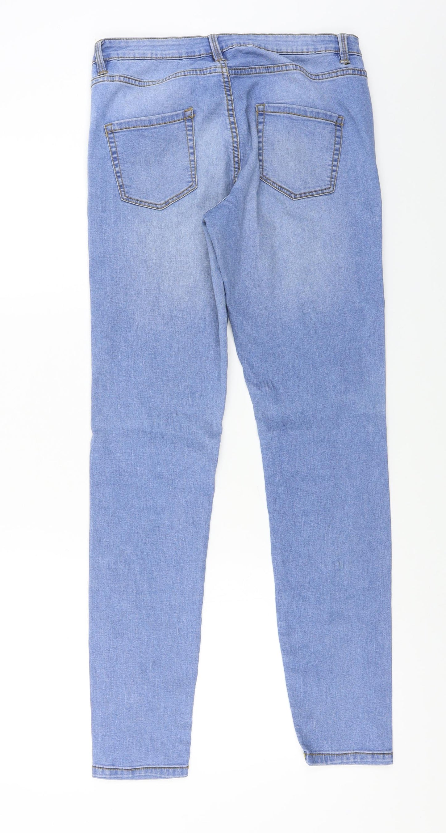 denim co Womens Blue   Skinny Jeans Size 10 L25 in