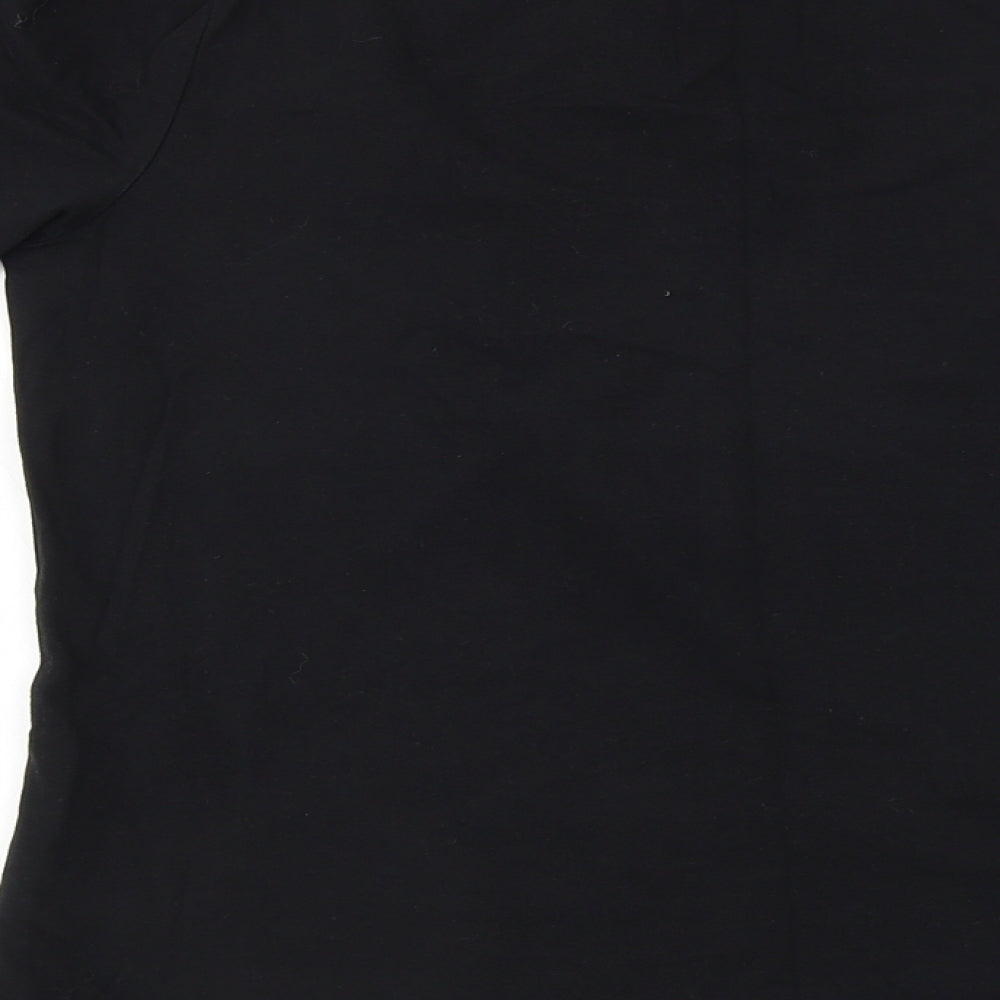 F&F  Womens Black   Basic T-Shirt Size 12
