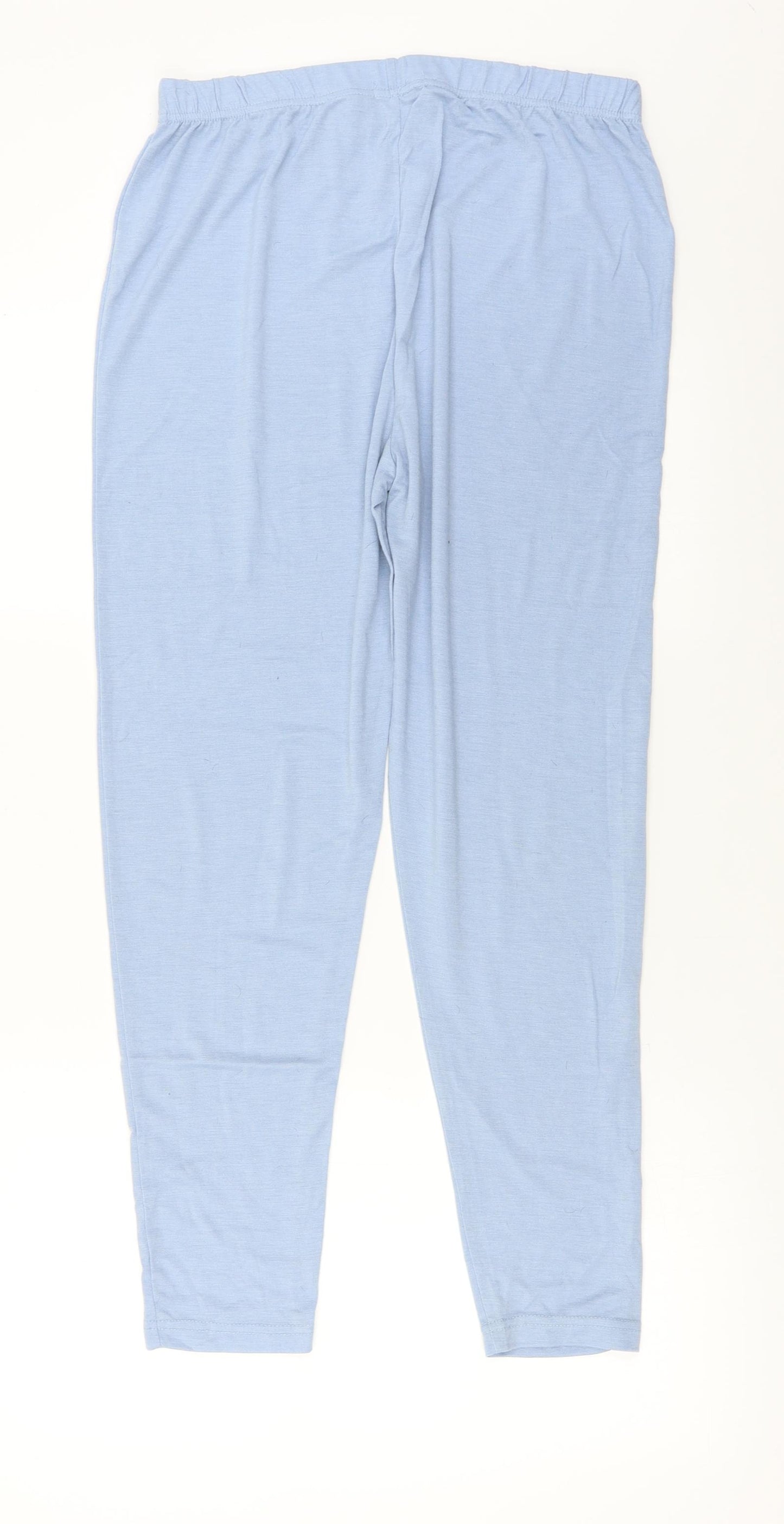 Boohoo  Womens Blue   Trousers  Size 12 L23 in