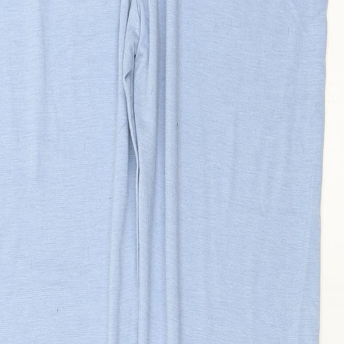 Boohoo  Womens Blue   Trousers  Size 12 L23 in