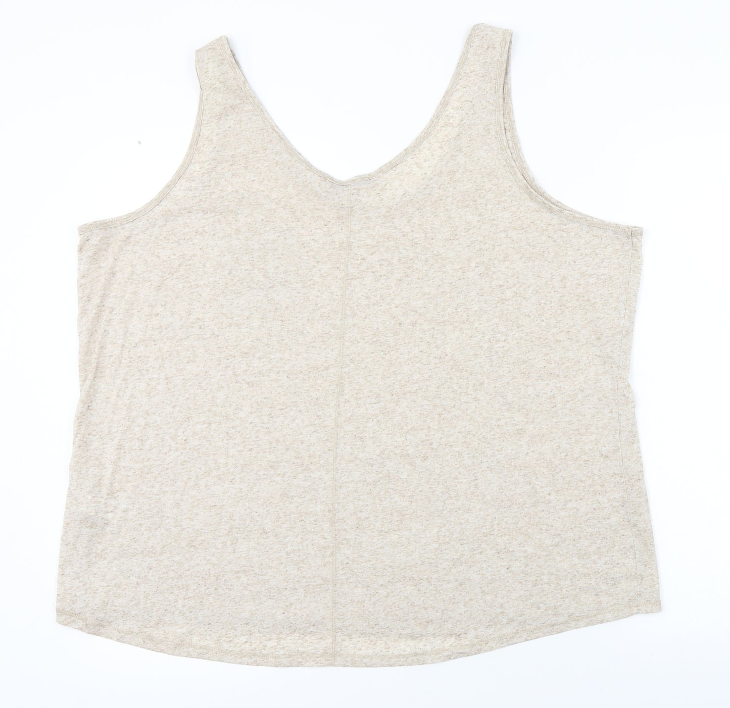 George  Womens Beige   Basic T-Shirt Size 24