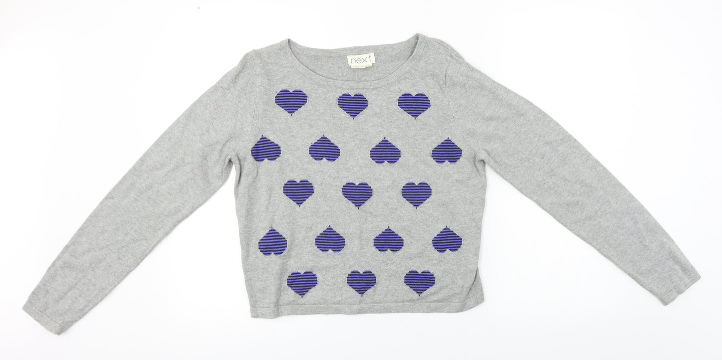 NEXT  Womens Grey   Pullover Jumper Size 12