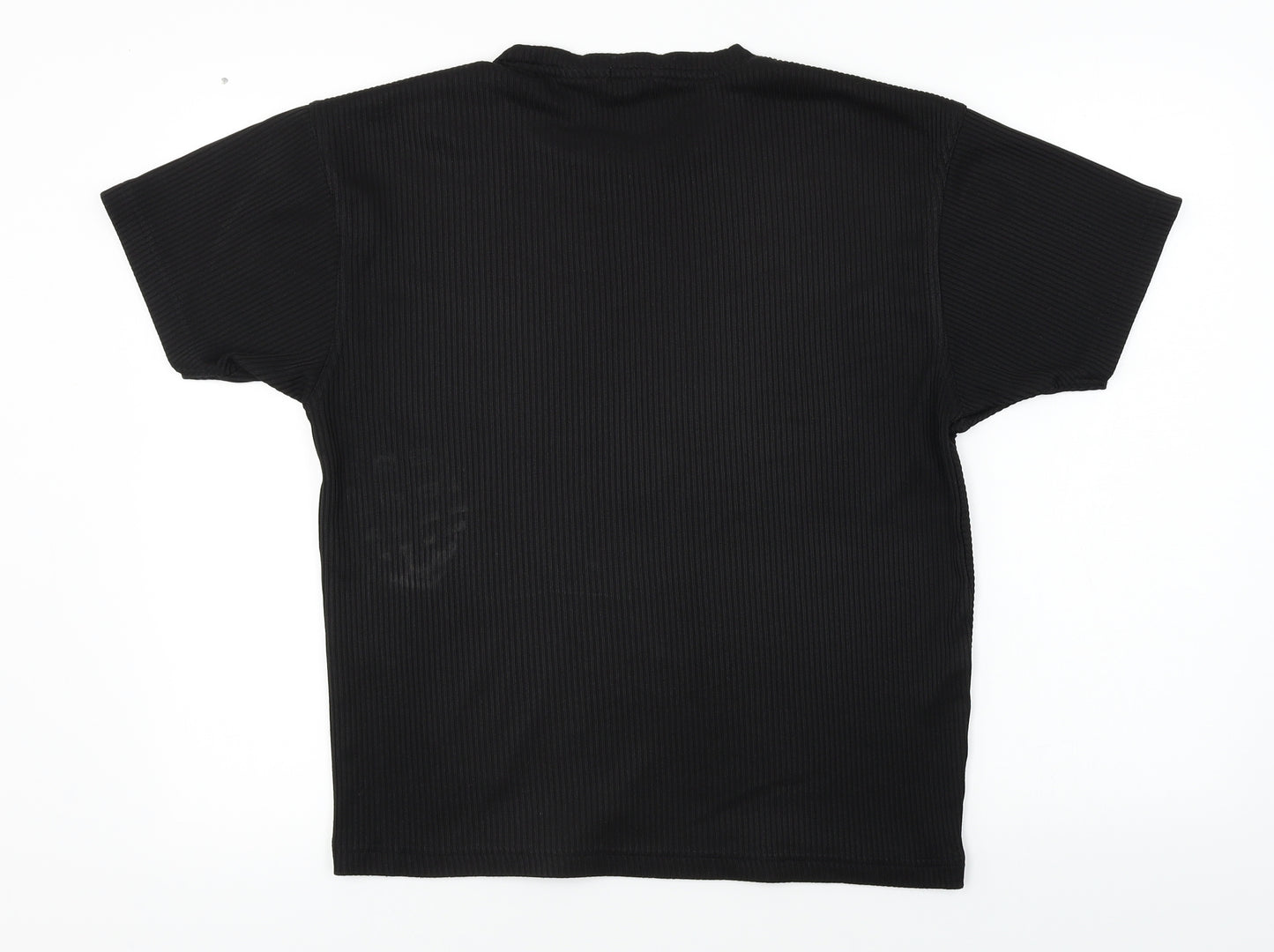 Bruno  Womens Black   Basic T-Shirt Size L