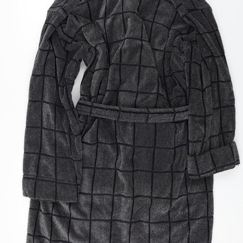 RJR.John Rocha  Mens Grey Check   Gown Size L