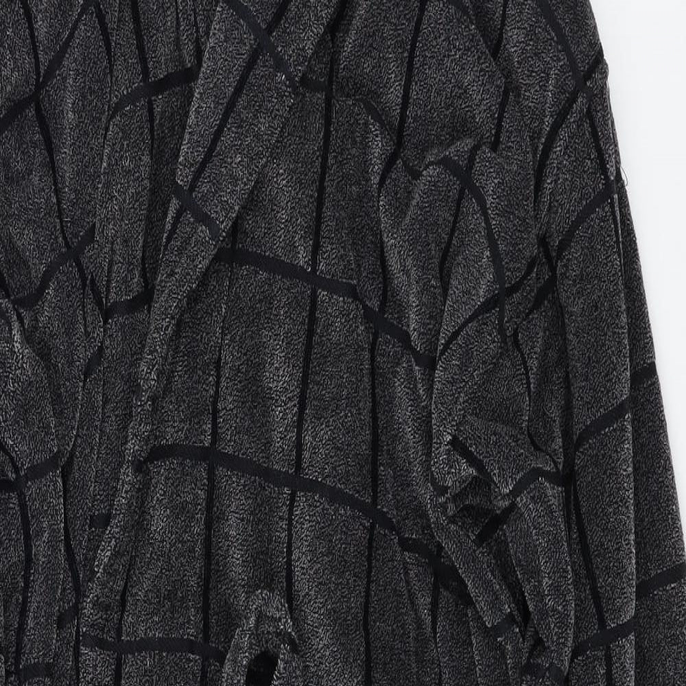 RJR.John Rocha  Mens Grey Check   Gown Size L