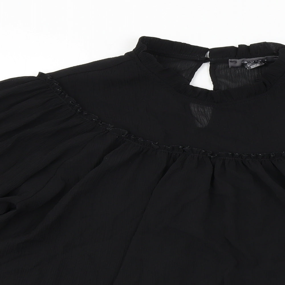 Primark  Womens Black   Basic Blouse Size 16