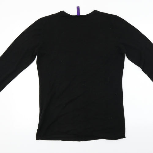 Henbury  Womens Black   Cardigan Jumper Size 14