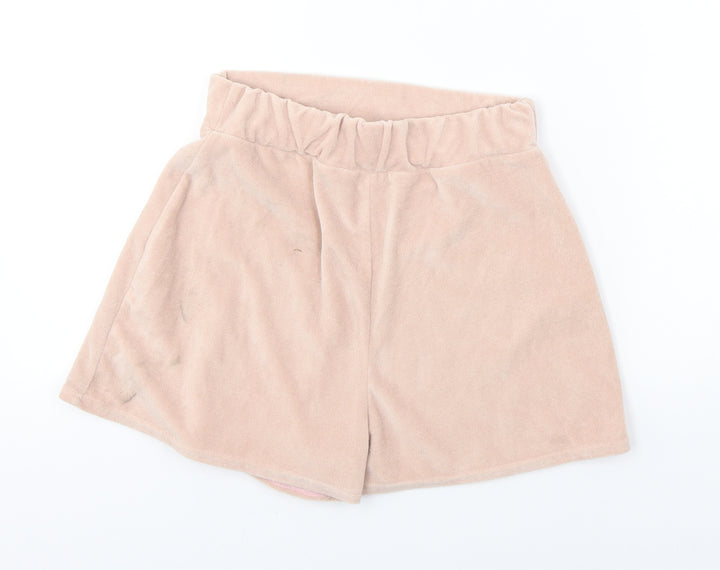 MIF Womens Pink   Sweat Shorts Size 24 in