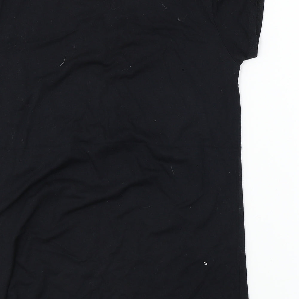 Preworn  Womens Black   Basic T-Shirt Size S