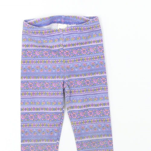 oshkosh  Girls Purple   Sweatpants Leggings Size 18-24 Months