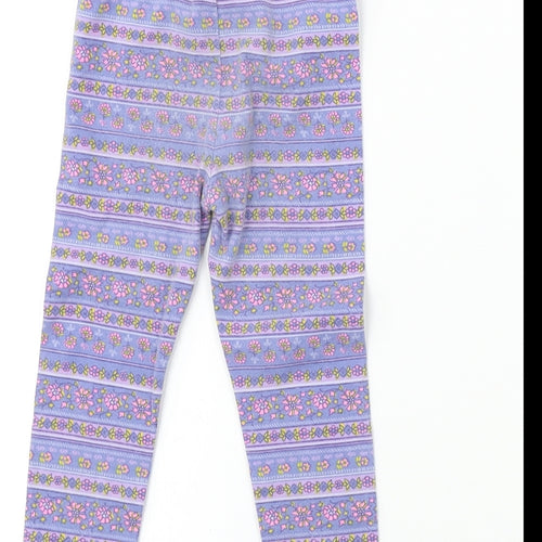 oshkosh  Girls Purple   Sweatpants Leggings Size 18-24 Months