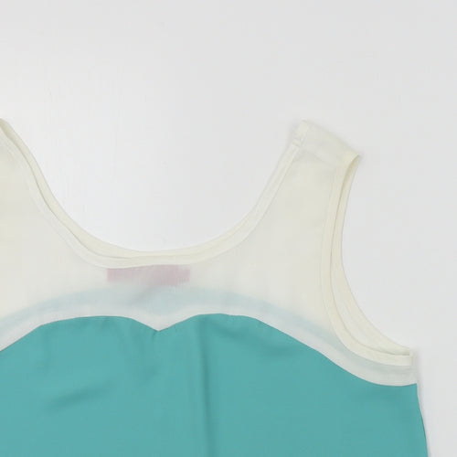 Boohoo  Womens Green   Basic Blouse Size 10
