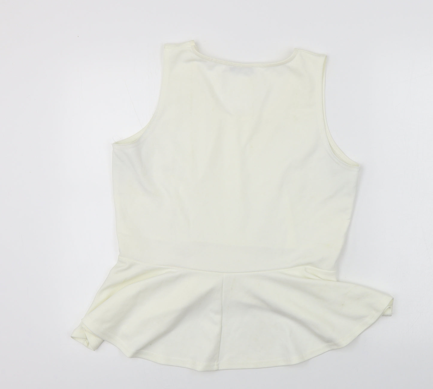 Select  Womens White   Basic Blouse Size 16