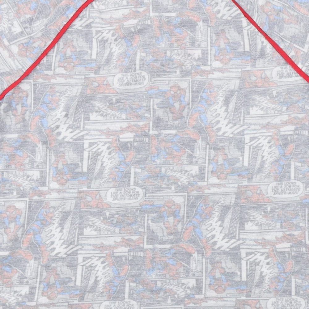 Disney  Boys Grey   Basic T-Shirt Size 9-10 Years