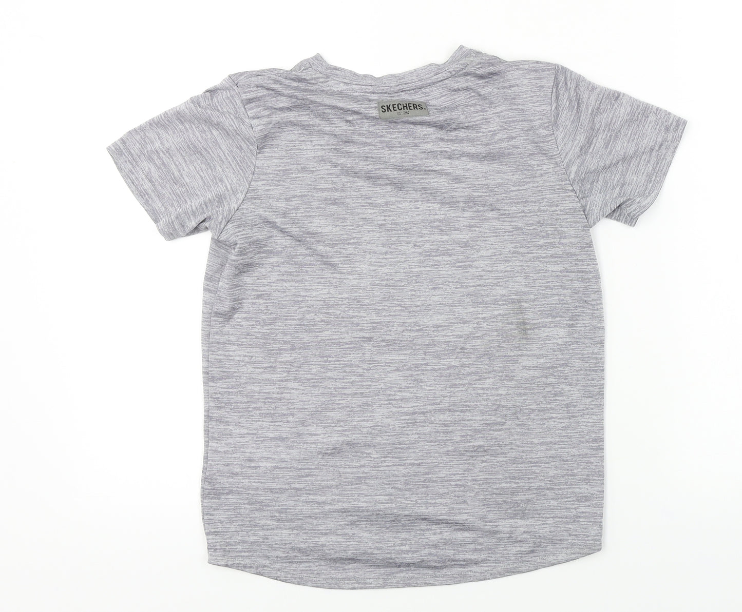 Sketchers  Boys Grey   Basic T-Shirt Size 10-11 Years