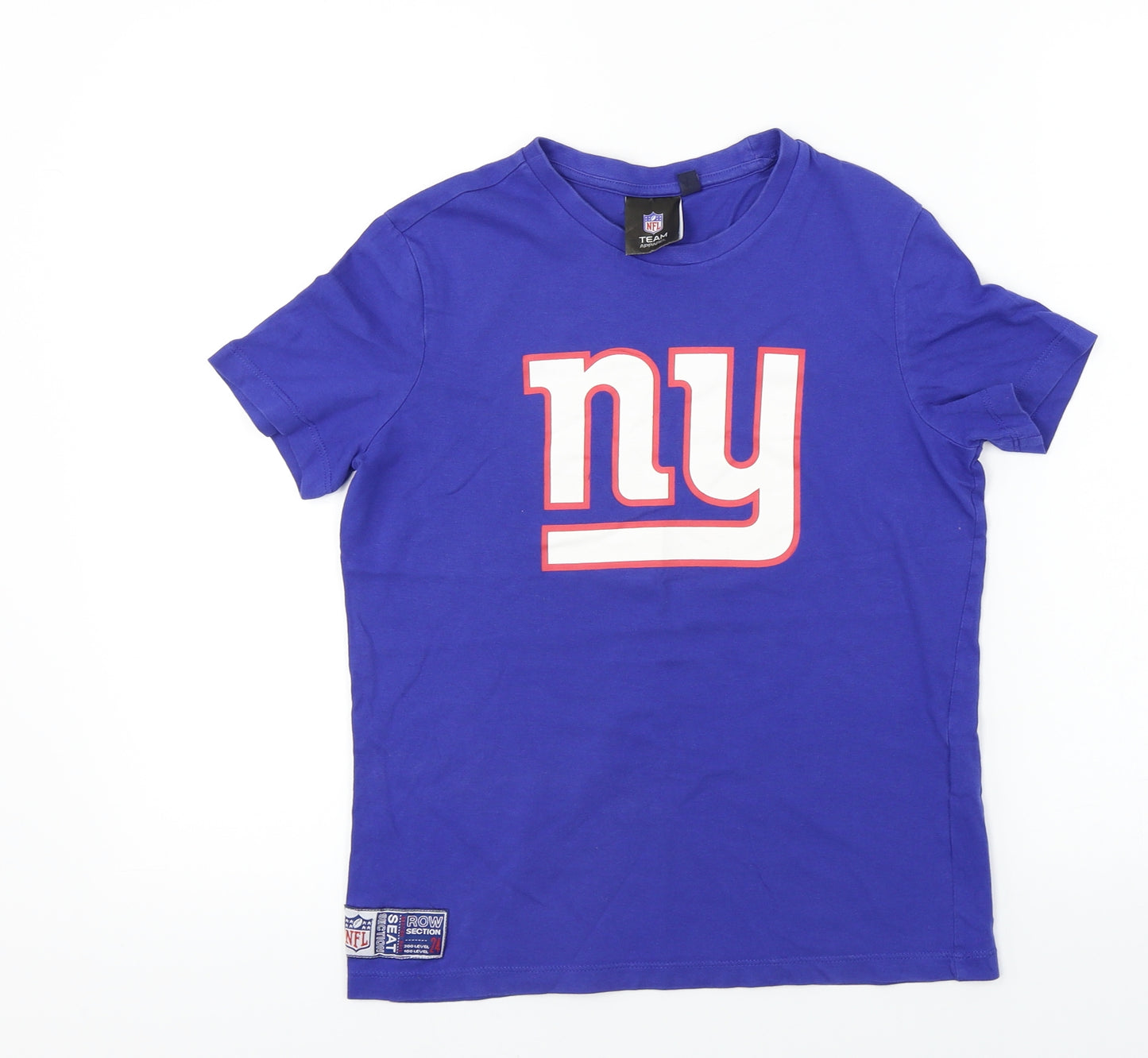 NFL Boys Blue   Basic T-Shirt Size 11-12 Years