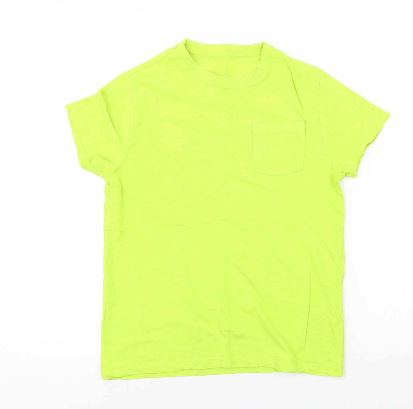 Marks and Spencer  Boys Yellow   Basic T-Shirt Size 10-11 Years