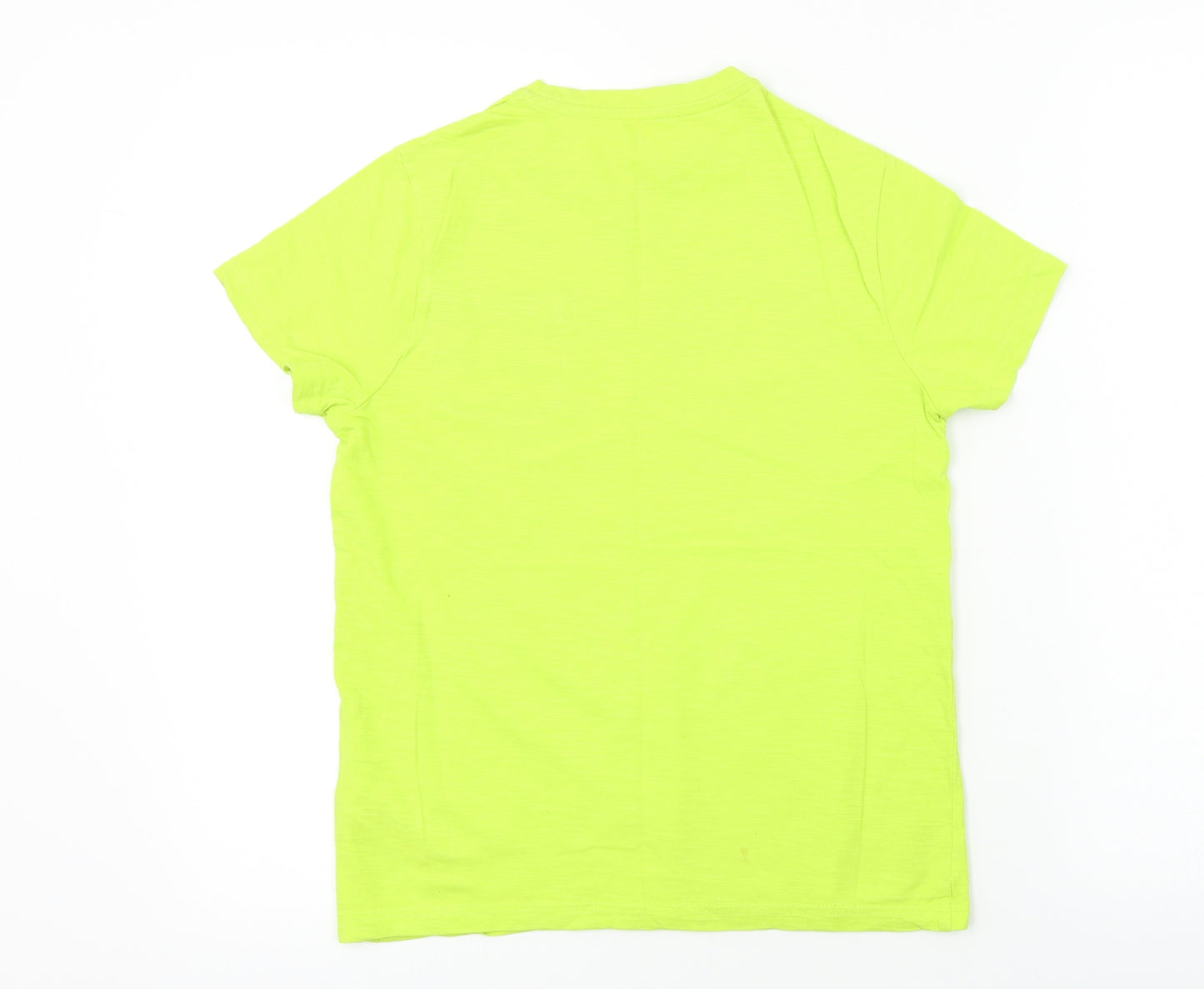 Marks and Spencer  Boys Yellow   Basic T-Shirt Size 10-11 Years
