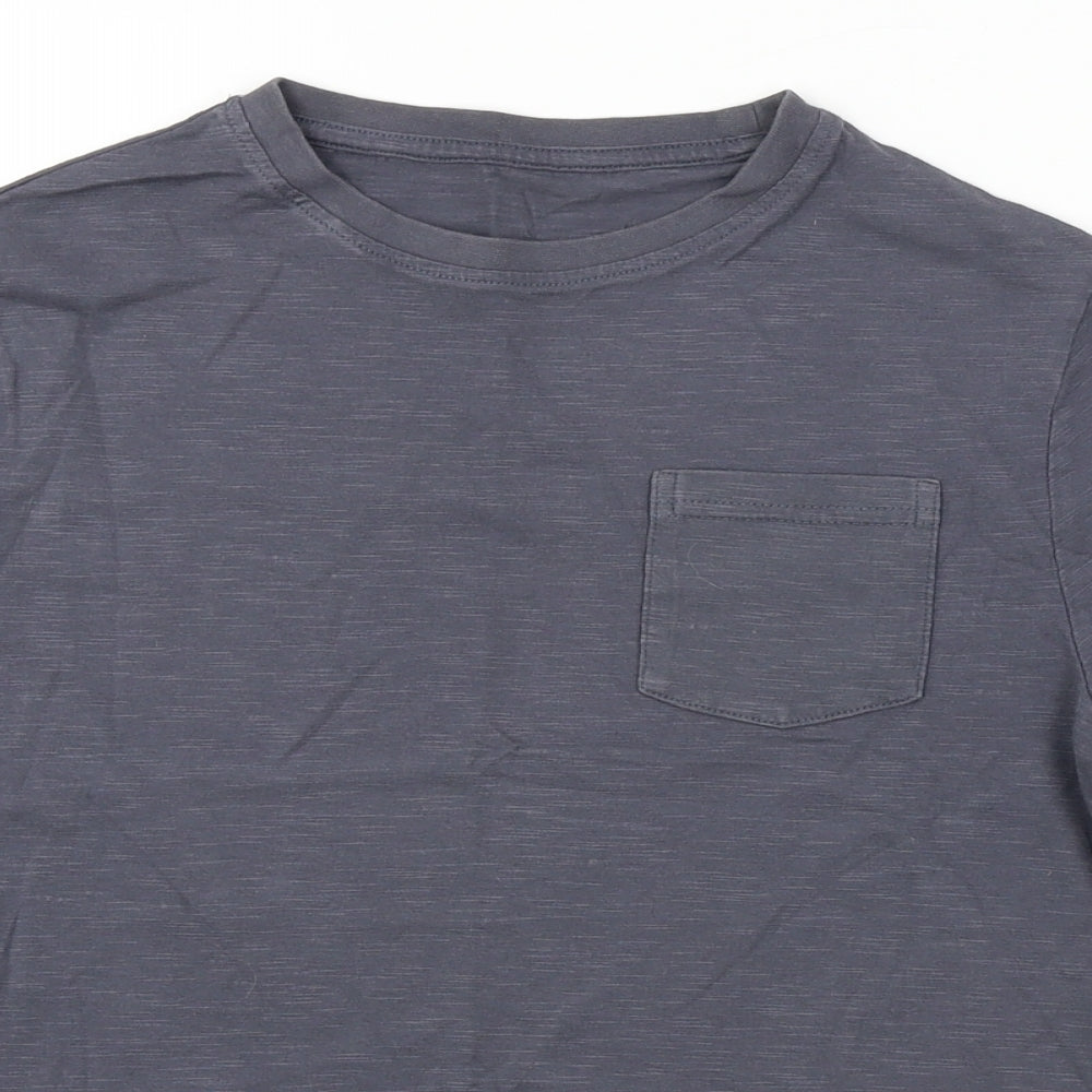 Marks and Spencer  Boys Grey   Basic T-Shirt Size 10-11 Years