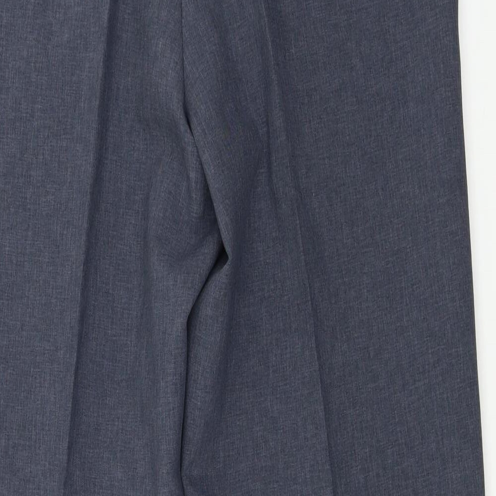 Farah  Mens Grey   Trousers  Size 34 in L29 in