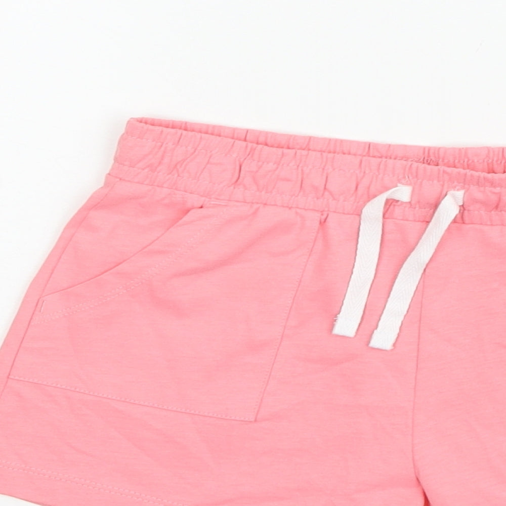 George Girls Pink   Skimmer Shorts Size 5-6 Years