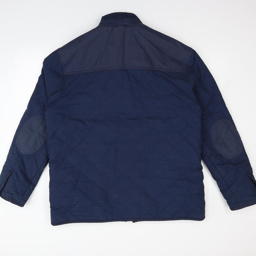 F&F Mens Blue   Gilet Coat Size XL  - washable marks