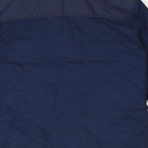 F&F Mens Blue   Gilet Coat Size XL  - washable marks