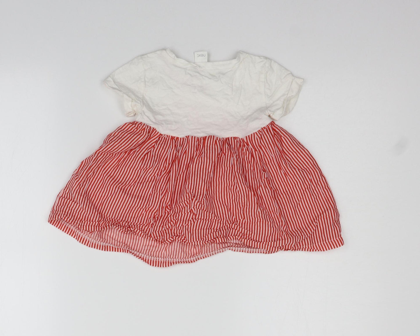 NEXT Girls Red   Basic T-Shirt Size 12-18 Months
