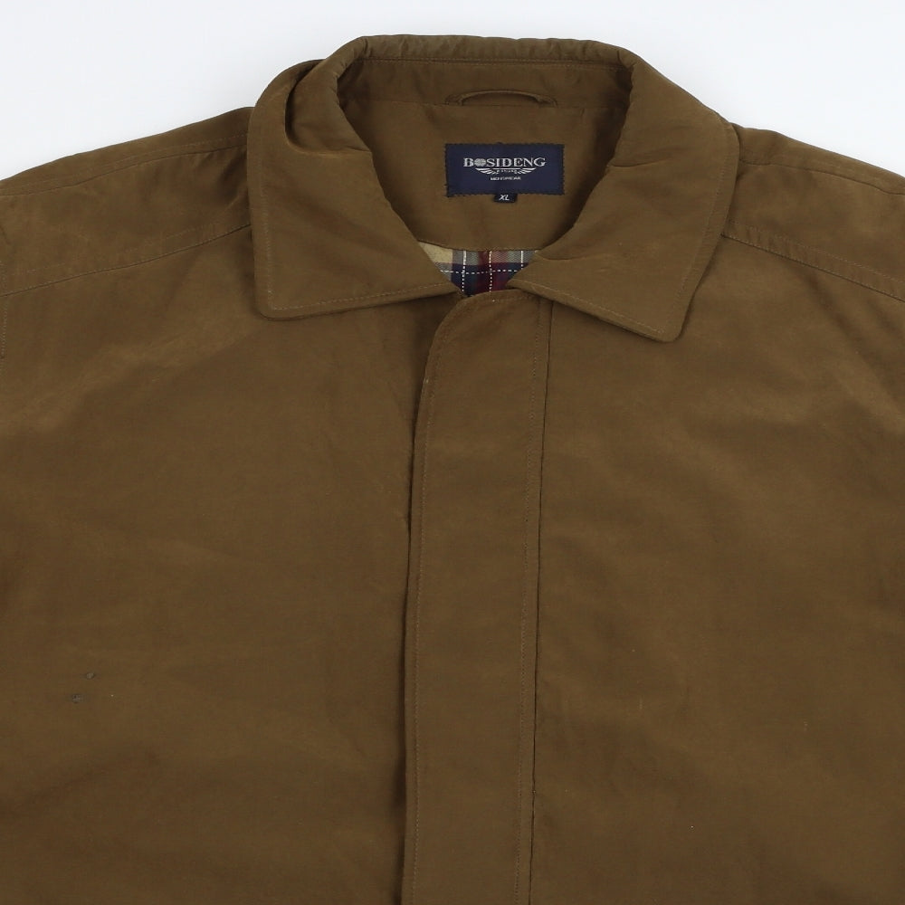 Bosideng Mens Brown   Jacket Coat Size XL  - washable marks