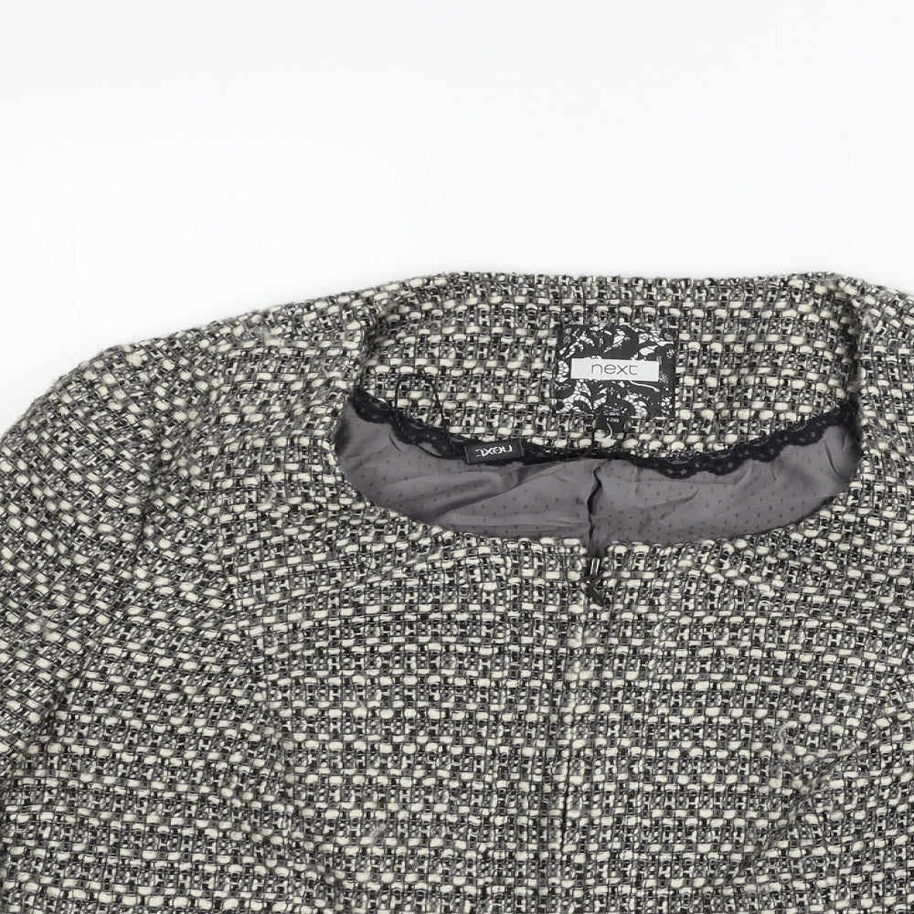 NEXT Womens Grey   Jacket Blazer Size 12