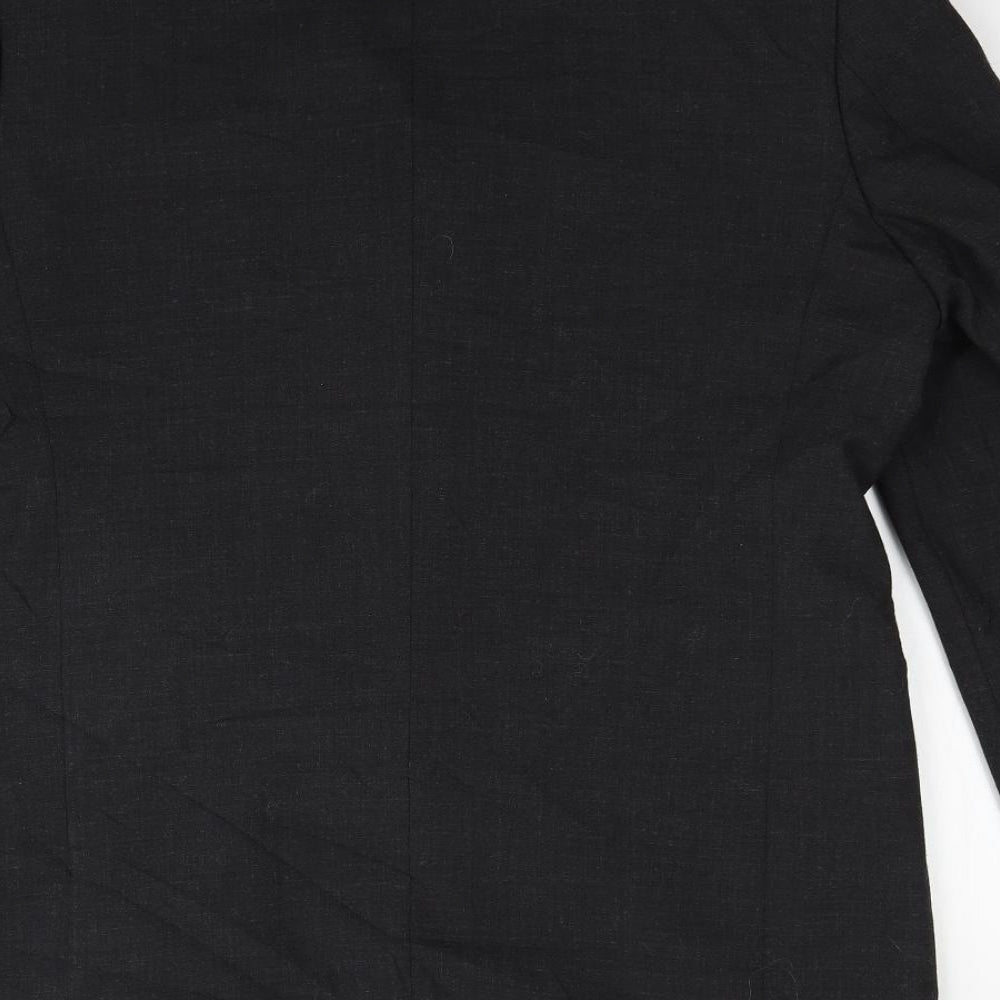 Roman Mens Black   Jacket Blazer Size 38