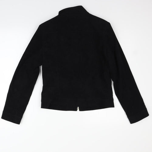 Dorothy Perkins Womens Black Paisley  Jacket Coat Size 12