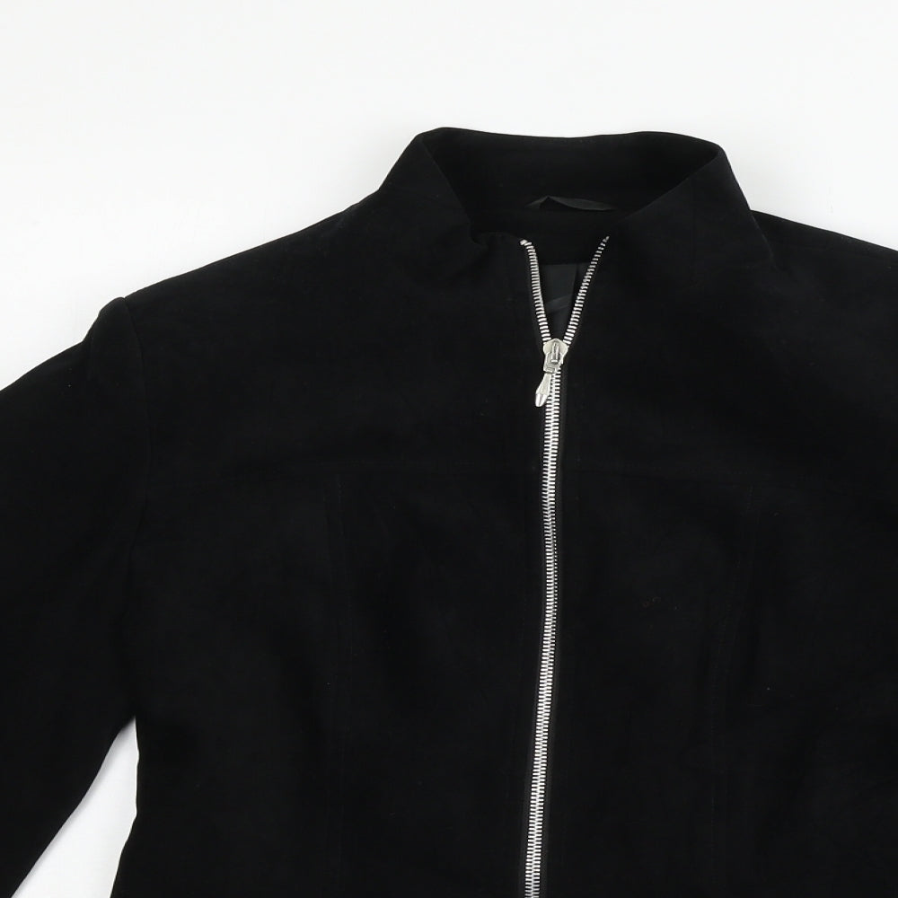 Dorothy Perkins Womens Black Paisley  Jacket Coat Size 12