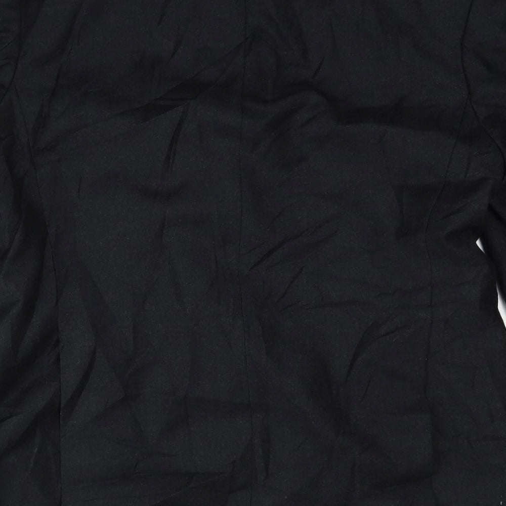 DAKS Womens Black   Jacket Coat Size L