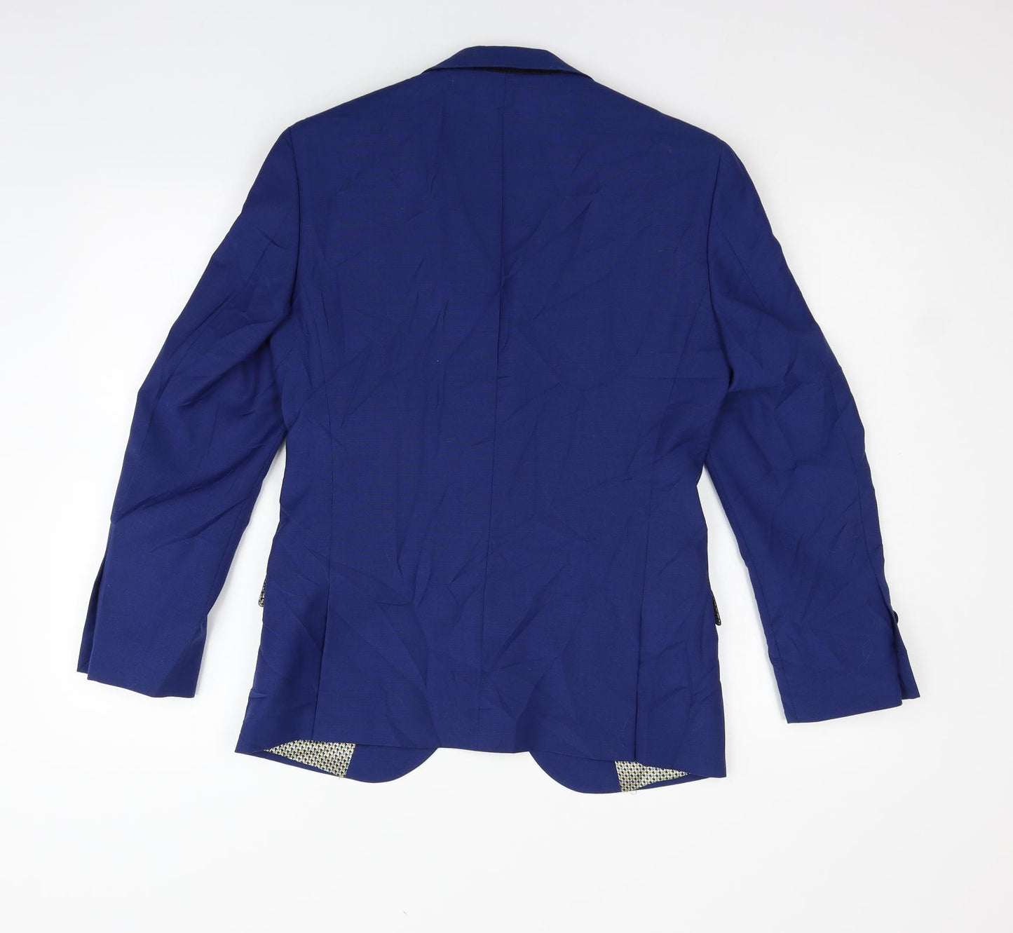 Preworn Womens Blue   Jacket Blazer Size 36 L36 in
