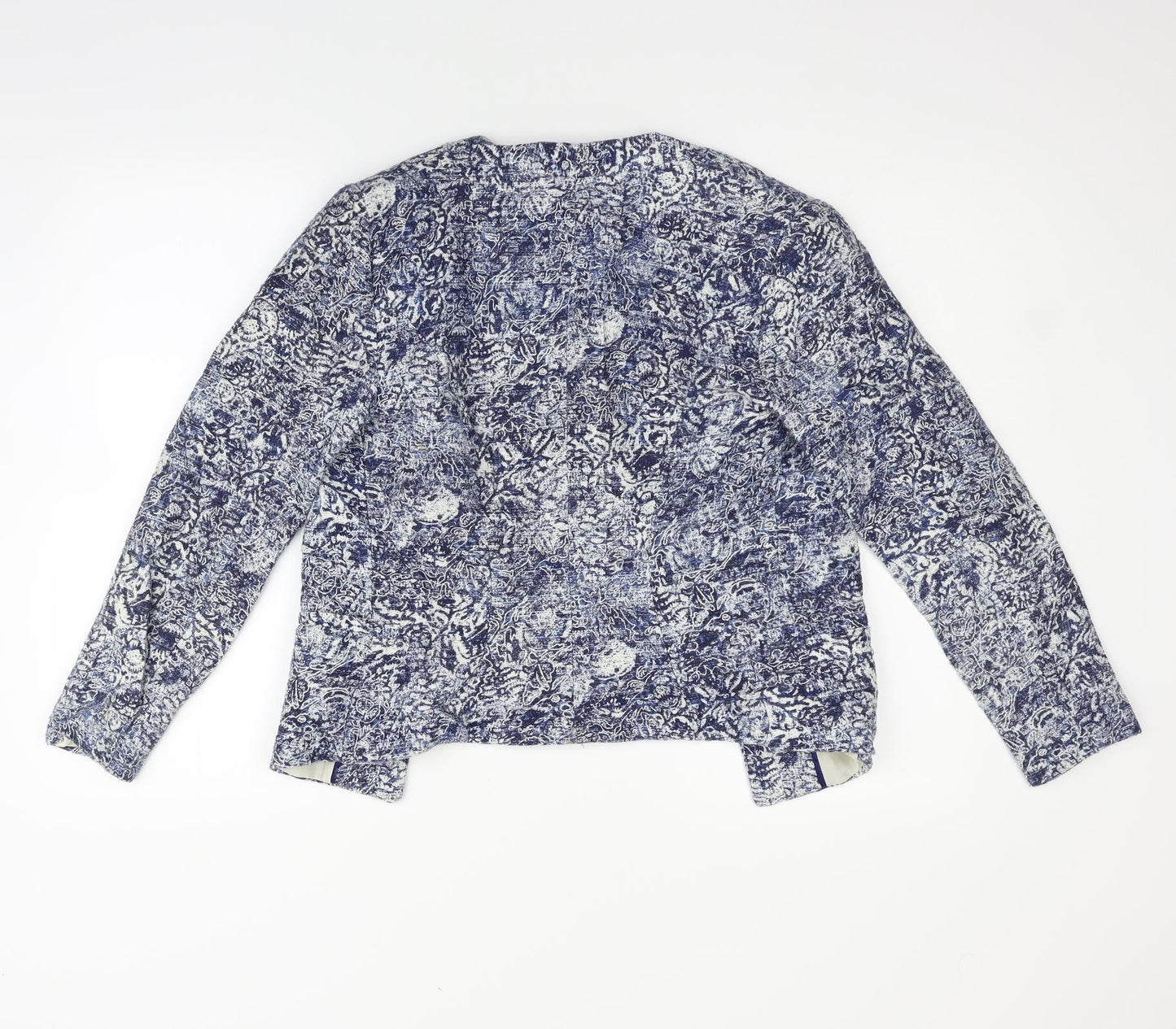 H&M Womens Blue   Jacket Blazer Size 8