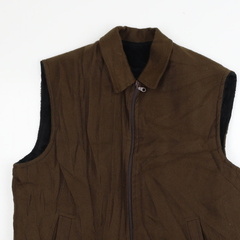 turkey Womens Brown   Gilet Coat Size L